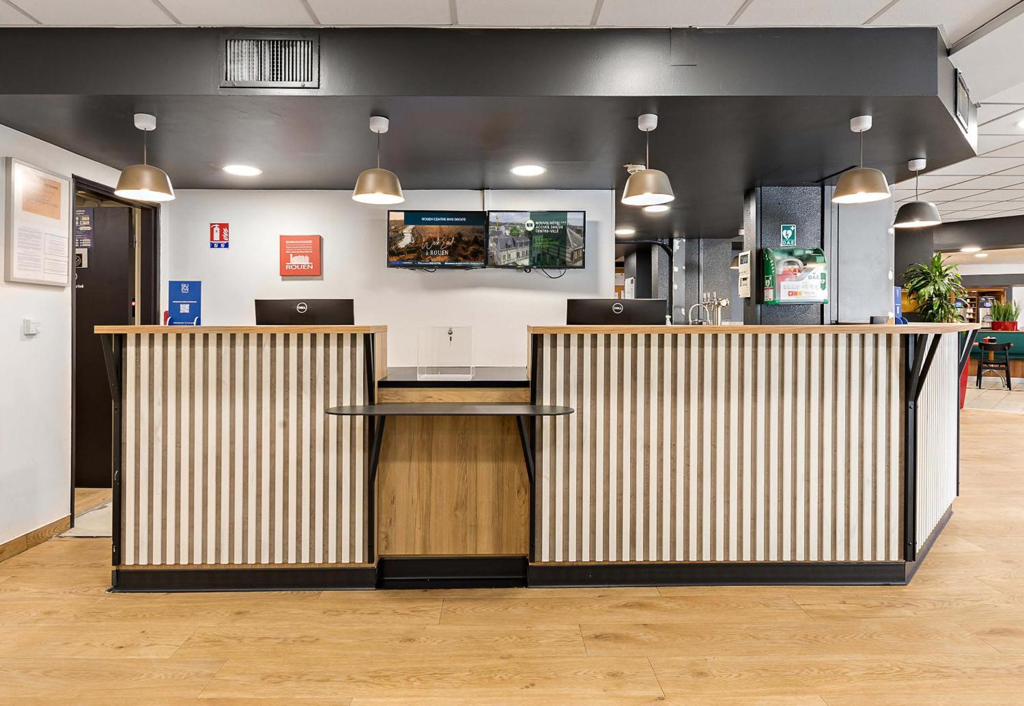 B&B Hotel Rouen Centre Rive Droite Exterior foto